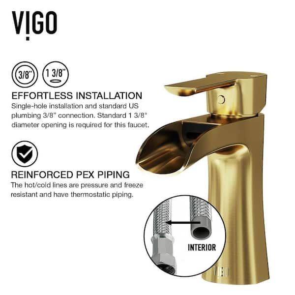 Paloma Single Hole high quality Bathroom Faucet