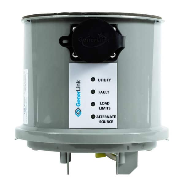 GenerLink Transfer Switch with 75 kA Per Phase Surge Protection, 40 Amp