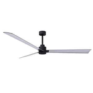 Alessandra 72 in. 6 Fan Speeds Ceiling Fan in Black with Remote Control Included