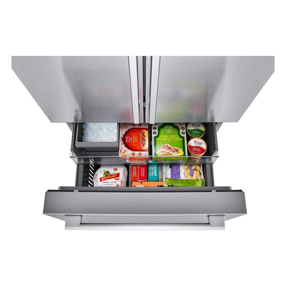 Stainless Steel 27 Cu. Ft. Smart French Door Refrigerator