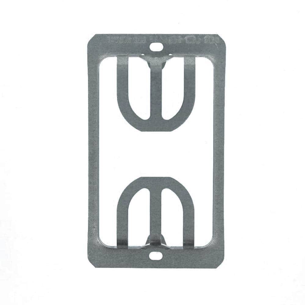 Silver Steel Low Voltage Wall Mount Bracket Set