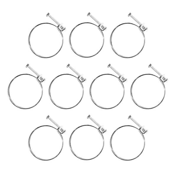 1-1/2 in. Wire Hose Clamp for Dust Collection System (10-Pack)