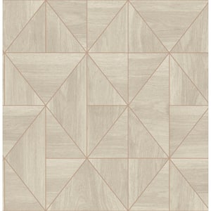 Cheverny Grey Wood Tile Grey Wallpaper Sample