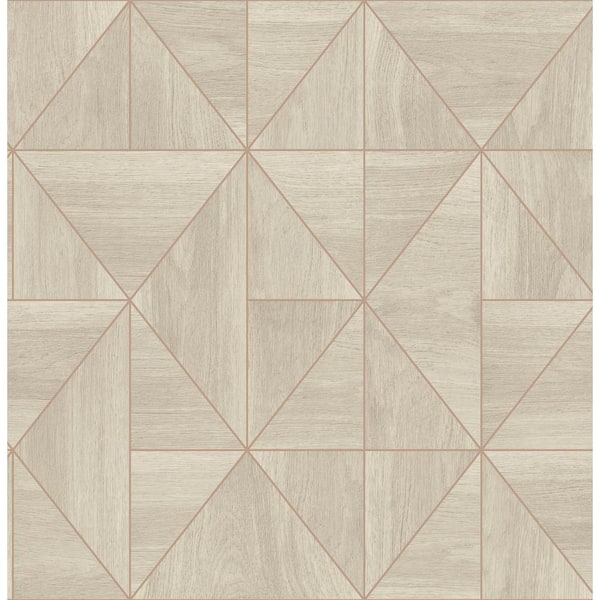 Decorline Cheverny Grey Wood Tile Grey Wallpaper Sample