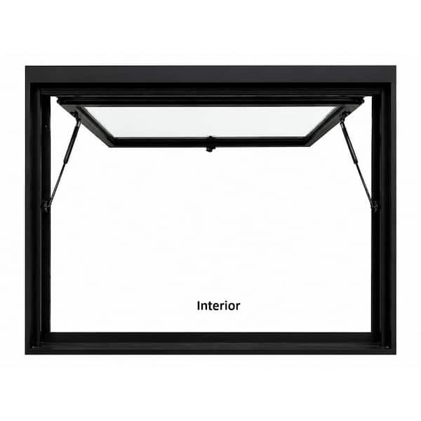 TEZA DOORS Teza 60 in. x 36 in. Aluminum Low-E Double-Pane Clear