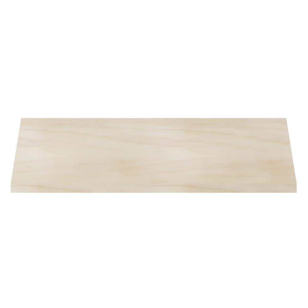 Poplar Solid Hardwood Crown Moulding, 96-inch Length