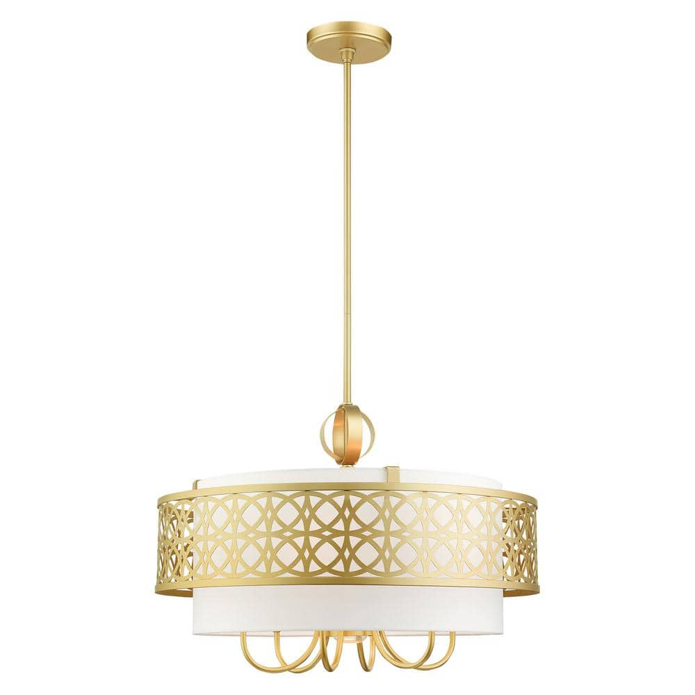 Livex Lighting - Calinda - 7 Light Pendant in Glam Style - 24.75 Inches wide by