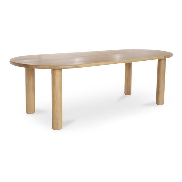 NADAAL STUDIOS Fable Contemporary Natural Solid Oak Wood 78