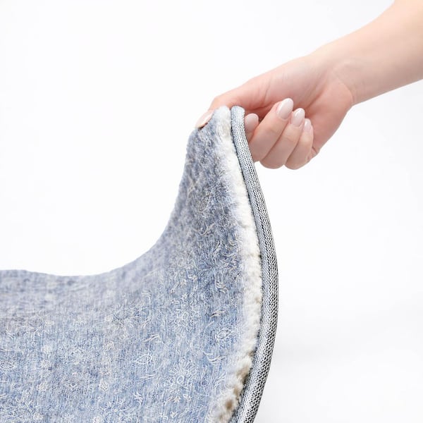 Dream Shag Premium Machine Washable Abstract ADS703 Sky 2 ft. x 3 ft. Accent Rug
