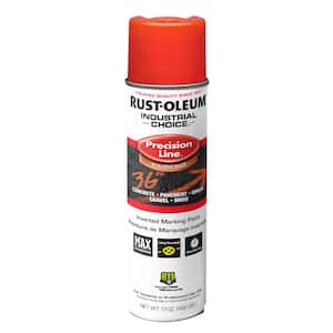 17 oz. M1600 Fluorescent Red Inverted Marking Spray Paint (Case of 12)