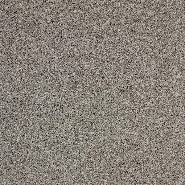 Home Decorators Collection Gemini I - Cannon - Gray  38 oz. Polyester Texture Installed Carpet