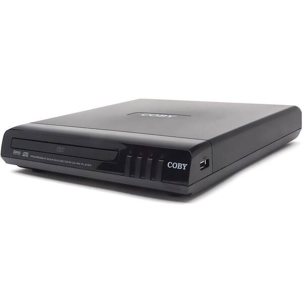 Coby 2 Channel Compact DVD Player with Progressive Scan-DISCONTINUED