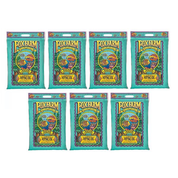 FOXFARM Ocean Forest Organic Garden Potting Soil Mix, 12 qt. Bag (7-Pack)