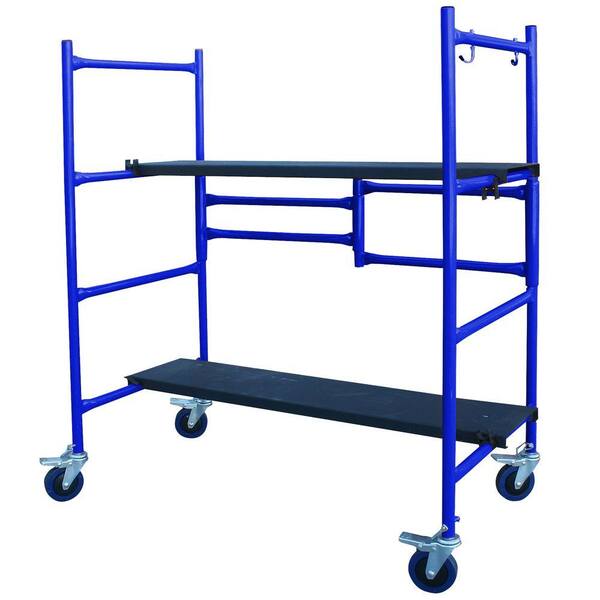 PRO-SERIES 4 ft. x 4 ft. x 2 ft. Roll and Fold Mini Scaffolding-DISCONTINUED