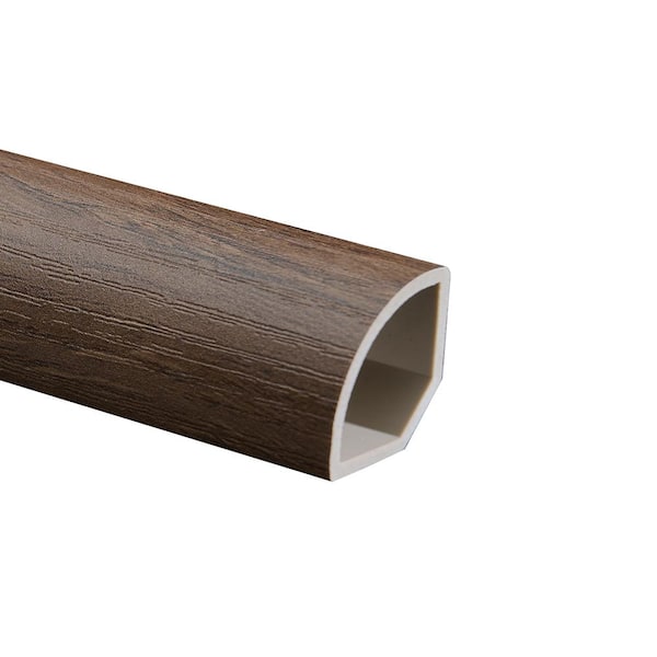 Malibu Wide Plank French Oak Sausalito/Belle Haven 0.59 in. Thickness x 1.023 in. Width x 94.48 in. Length Quarter Round Molding