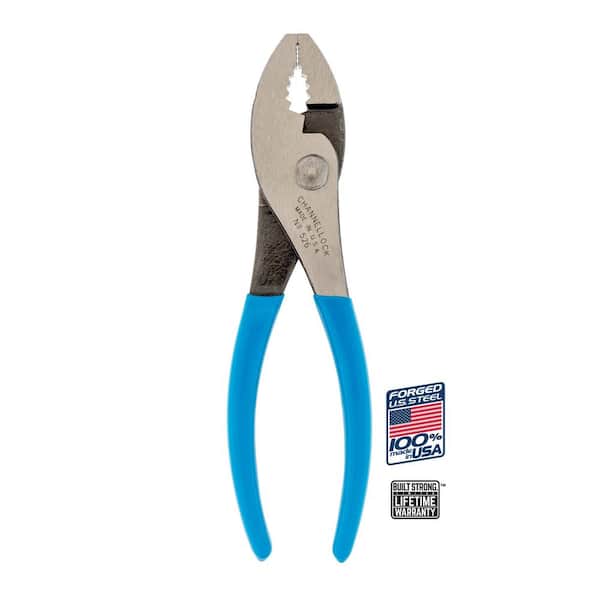 Channellock 6-1/2 in. Slip Joint Plier with Shear