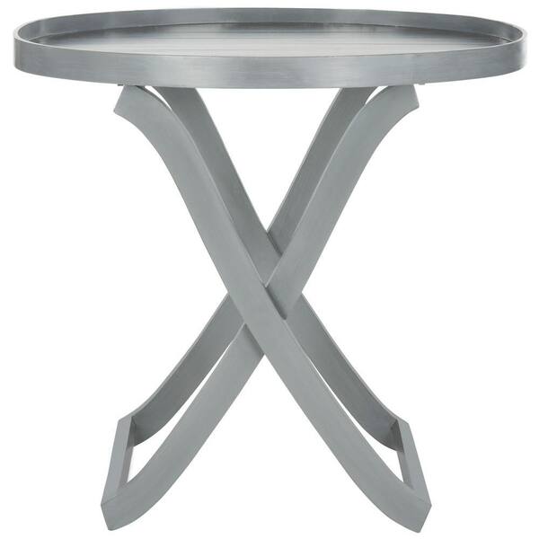 Safavieh Alfred Gray Tray Side Table