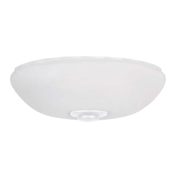 Illumine Zephyr 3-Light Appliance White Ceiling Fan Light Kit
