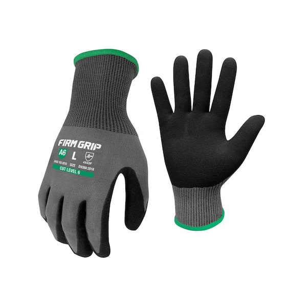 FIRM GRIP Medium Precision Grip ANSI A6 Cut Resistant Work Gloves
