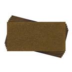 1/8 in. x 48 in. x 24 in. Standard Brown Hardboard Wainscoting Panel Kit (5-Pack) 40 sq. ft.