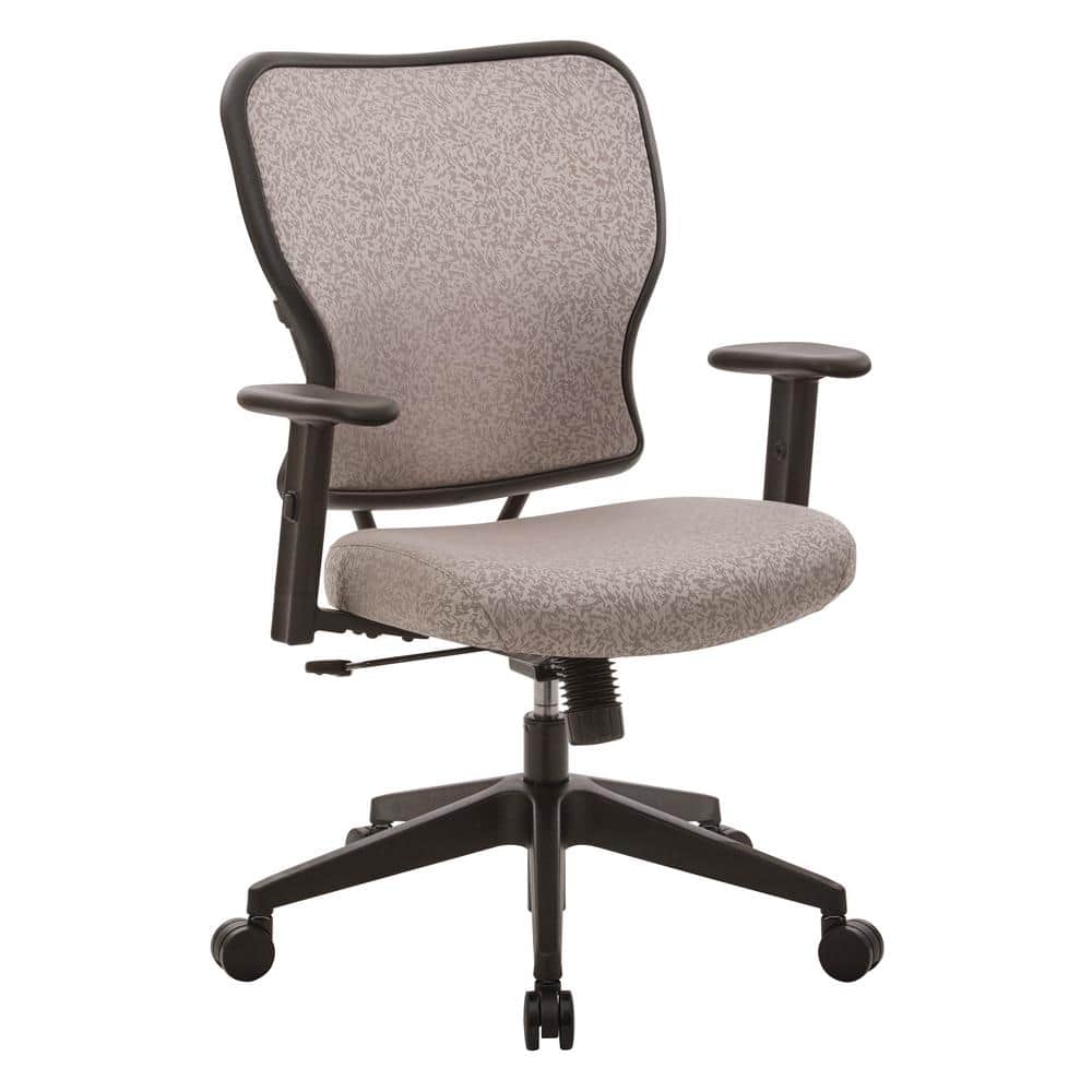 Office Star Products Deluxe 2 to 1 Latte Fabric Mechanical Height