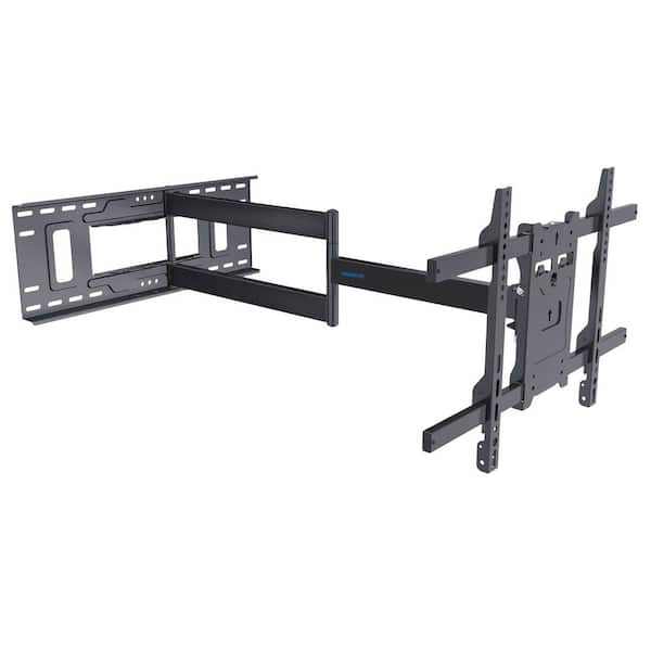 Full Motion TV Wall Mount with Extra Long Extension for 40 in. to 80 in. Screen Size and Up to 121 lbs. Weight Capacity