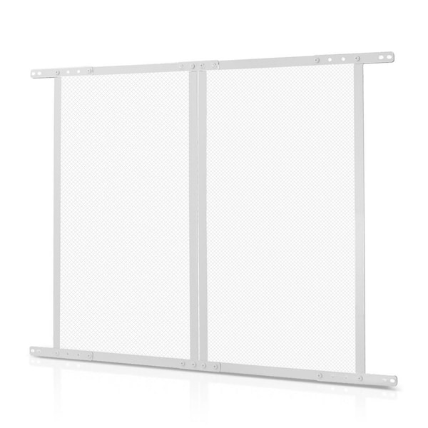 RV Screen Door Protector, 28.5 x 31.5 in. Grille, Easy to Install, Breathable Aluminum Alloy, White, 2025 Update