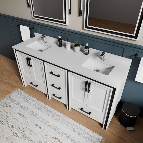 Have a question about Lexora Ziva 72 in W x 22 in D White