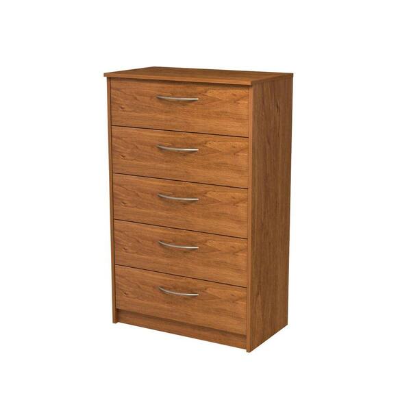 Unbranded Finch 5-Drawer Bank Alder Chest of Drawers