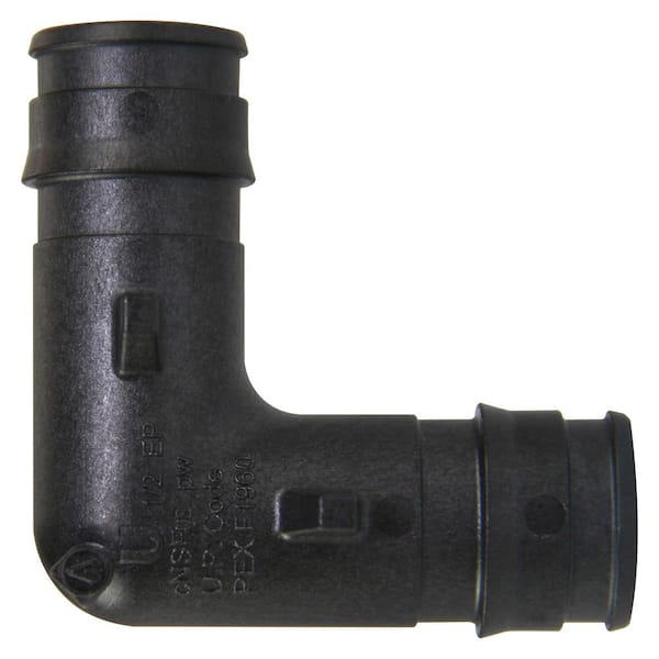 Uponor ProPEX 1/2 in. PEX-A Expansion Barb Engineered Polymer 90° Elbow (25-Pack)