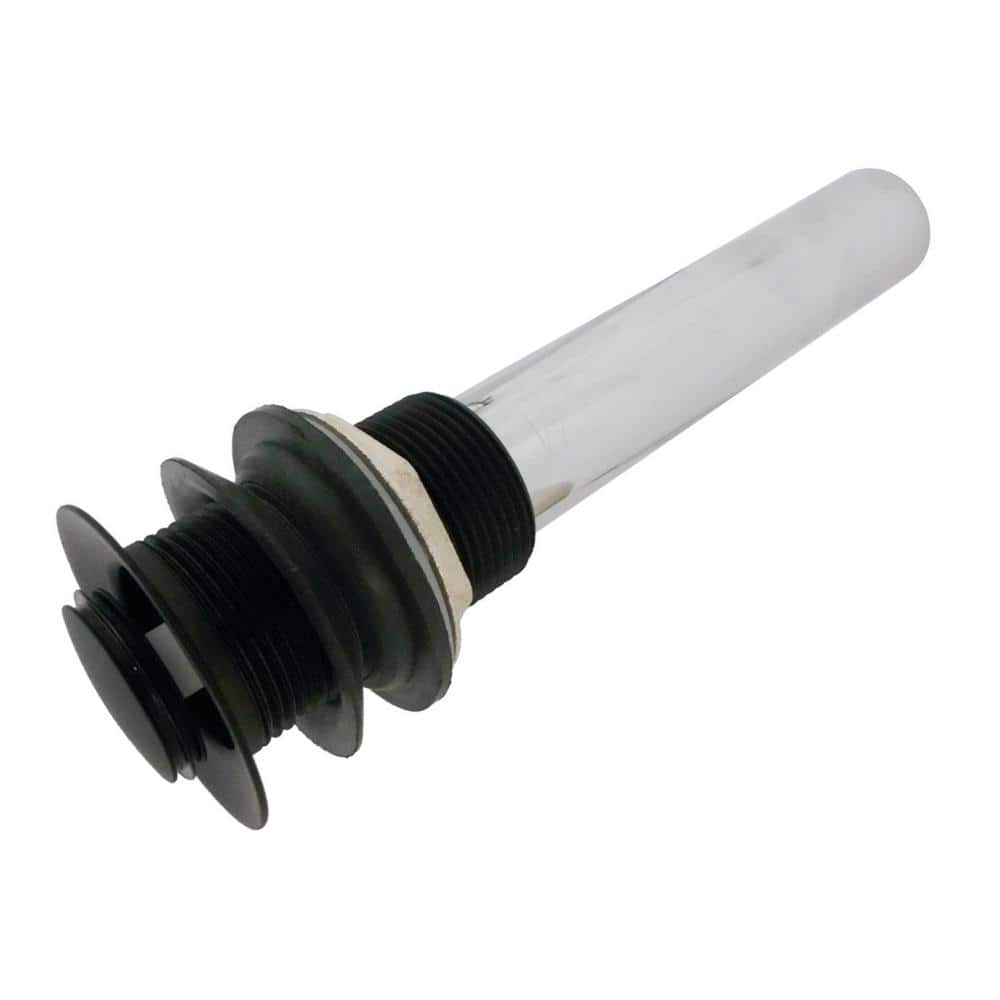 Brass Push Pop-Up Bathroom Sink Drain without Overflow in Matte Black price history on PriceWatchPro