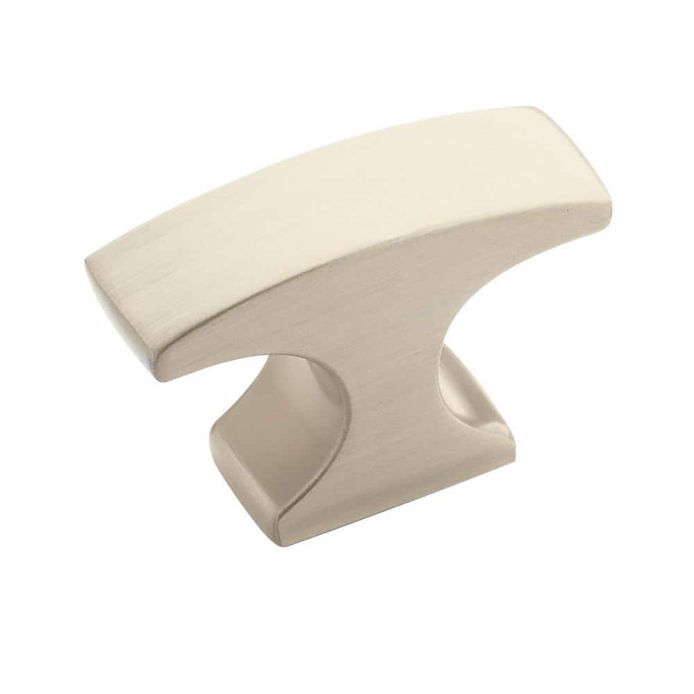 Conrad 1-1/2 in. (38mm) Modern Satin Nickel Bar Cabinet Knob