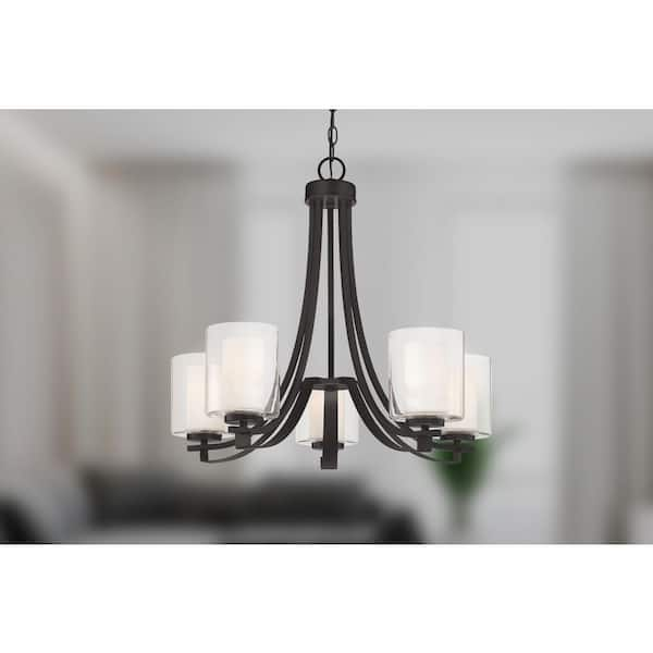 Parsons studio 5 light outlet chandelier