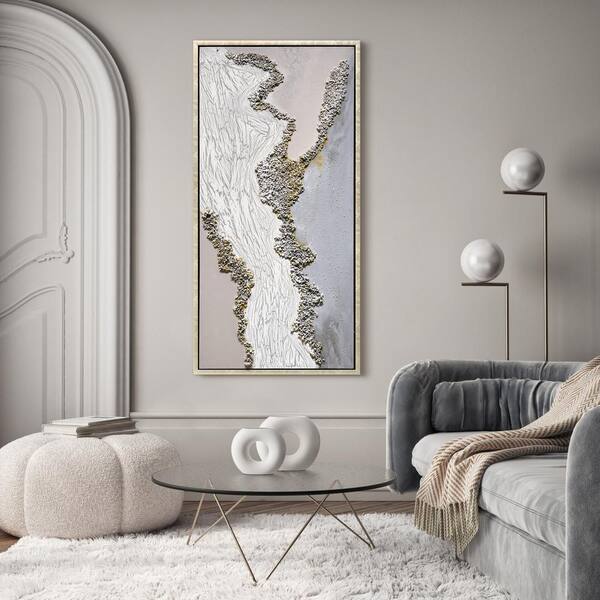 Empire Art Direct Golden Terrain Heavily Textured Glitter
