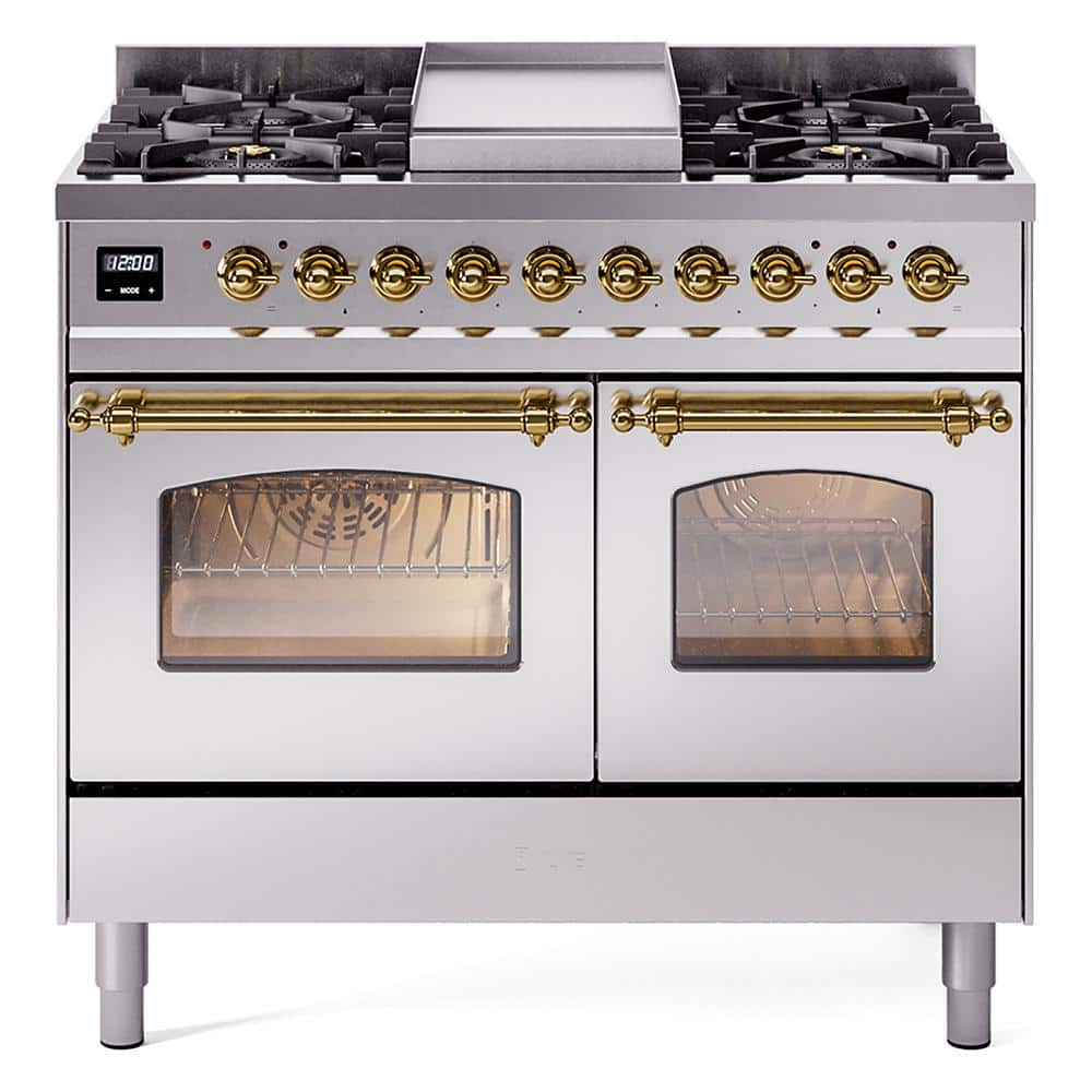 Reviews for ILVE Nostalgie II 40 in. 6 Burner+Griddle Double Oven