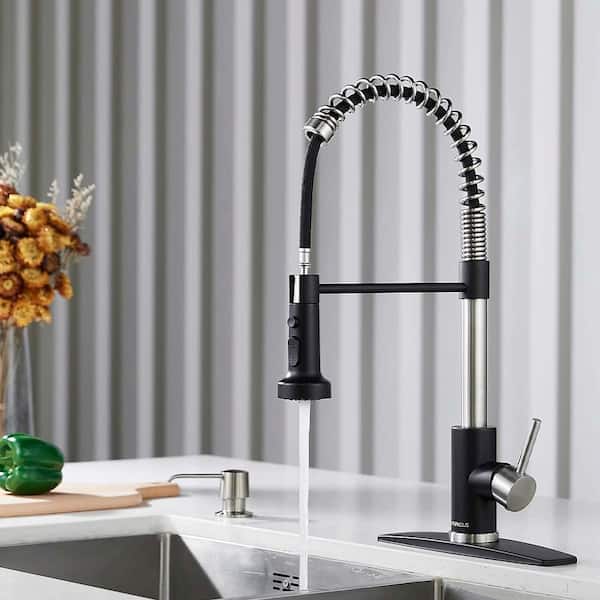 Black Nickel Pull Down Kitchen Faucets Hh0024bl 64 600 