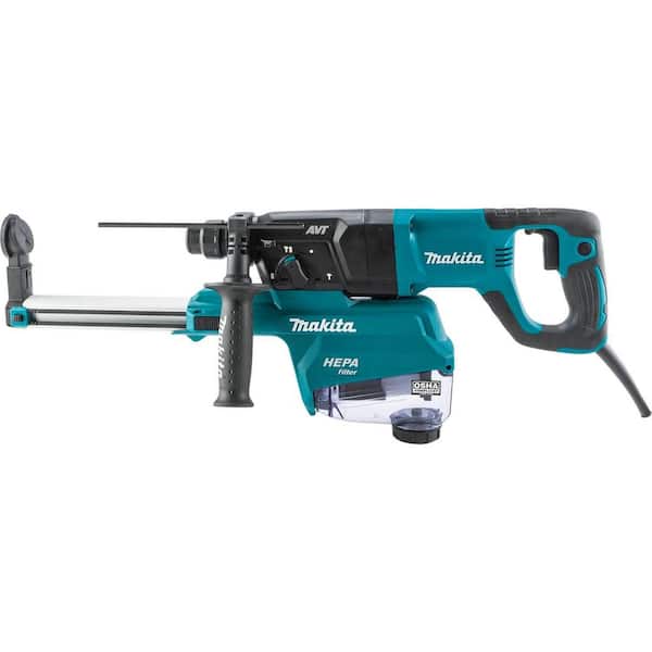 Makita 1 in. SDS-PLUS AVT Rotary Hammer, w/HEPA Dust Extractor, 3