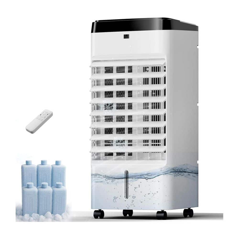 12H Timer Windowless Portable Air Conditioner 70° Oscillation Evaporative Air Cooler with 6-Ice Box 3-Modes and Speeds price history on PriceWatchPro