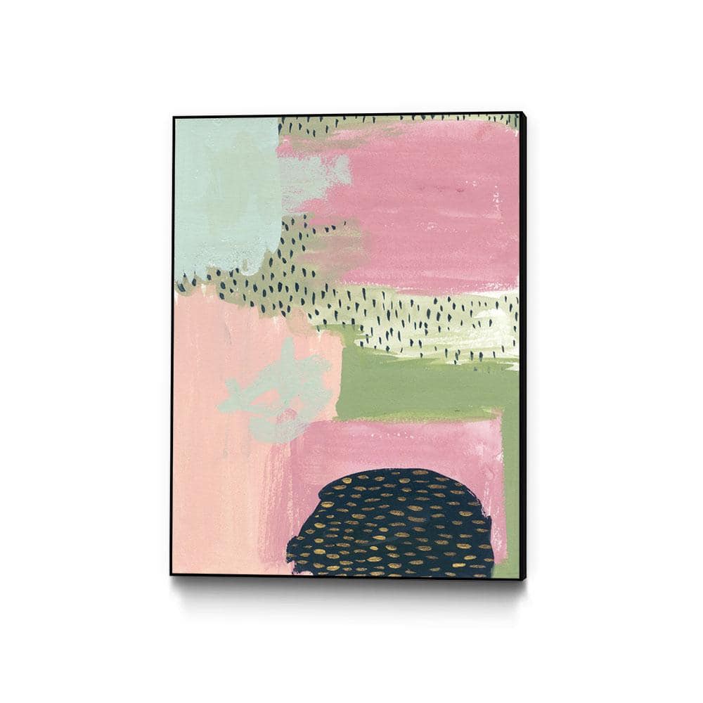 30 in. x 40 in. Cheeky I by Melissa Wang Framed Wall Art
