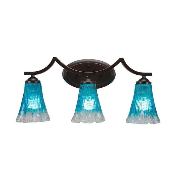 Unbranded Cleveland 7.75 in. 1-Light Dark Granite Vanity Light