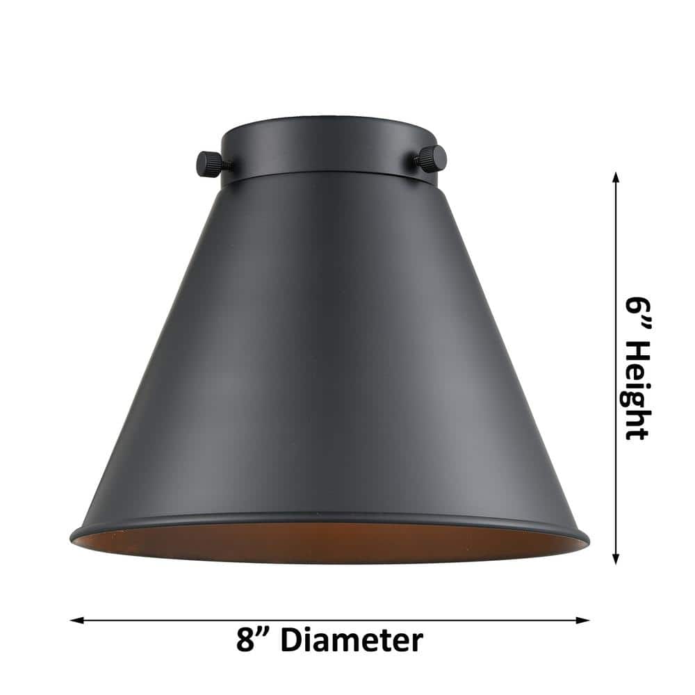Matte Black Adjustable Metal Sconce with Brass Accents