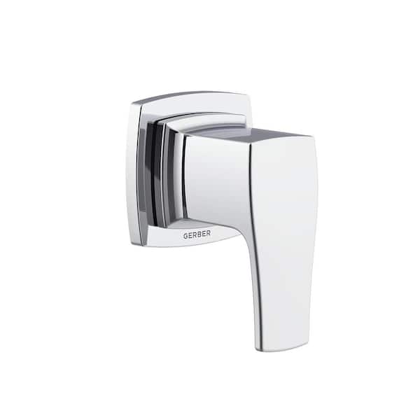 Tribune 1-Handle Wall Mount Diverter Valve Trim Kit in Chrome (Valve Not Included)