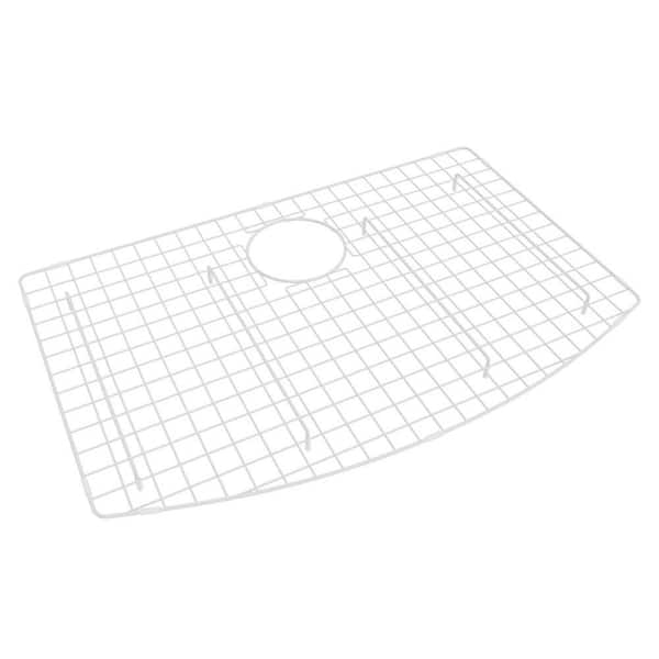 ROHL Waterside 17.31 in. L x 26.25 in. W Bottom Grid in White