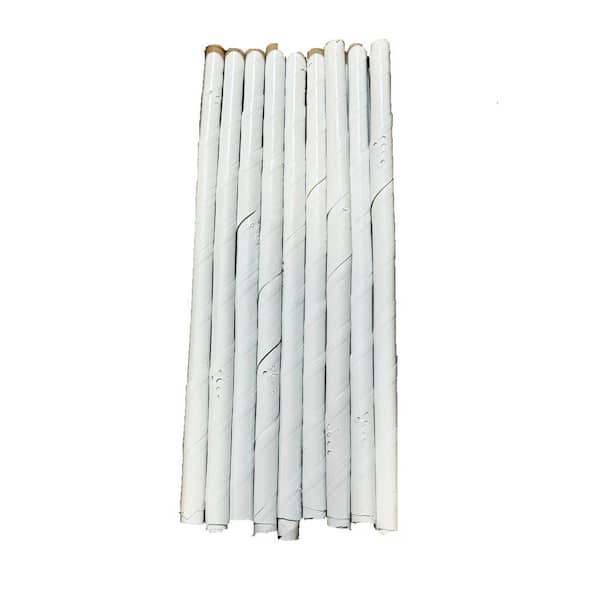 Eaton Brothers 36 in. Vinyl Tree Guards - 240 Bulk Pack - Tree Trunk Protector for Line Trimmers, Severe Frost, Rodents and Deer