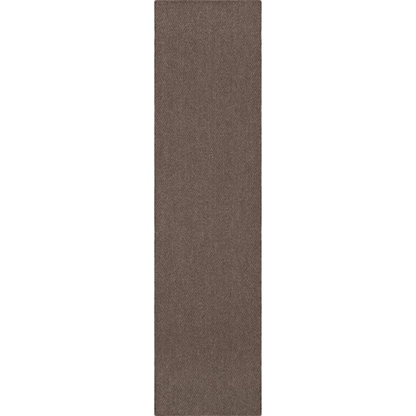 Addison Rugs Harper 2 Charcoal 2 ft. 6 in. x 12 ft. Runner Rug