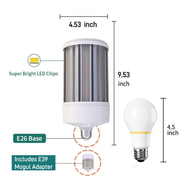 Pinegreen Lighting 800-Watt Equivalent 15000 Lumens E26/E39