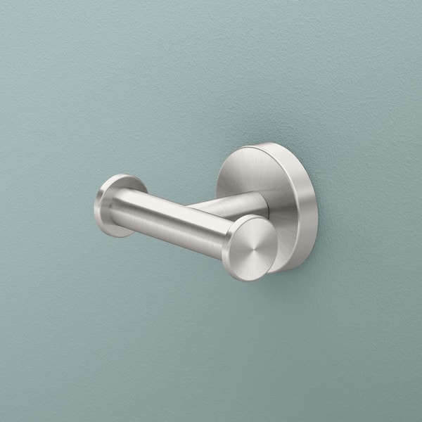 Level Robe Hook in Brushed Nickel