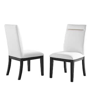 Yves White Dining Side Chair (Set of 2)