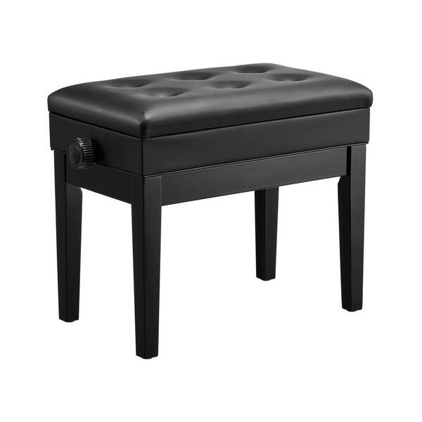 Piano Bench 22 in. x 13 in. x 19.3 in. 22 Gal. Outdoor Storage Bench Keyboard Piano Chair-2025 Upgrade