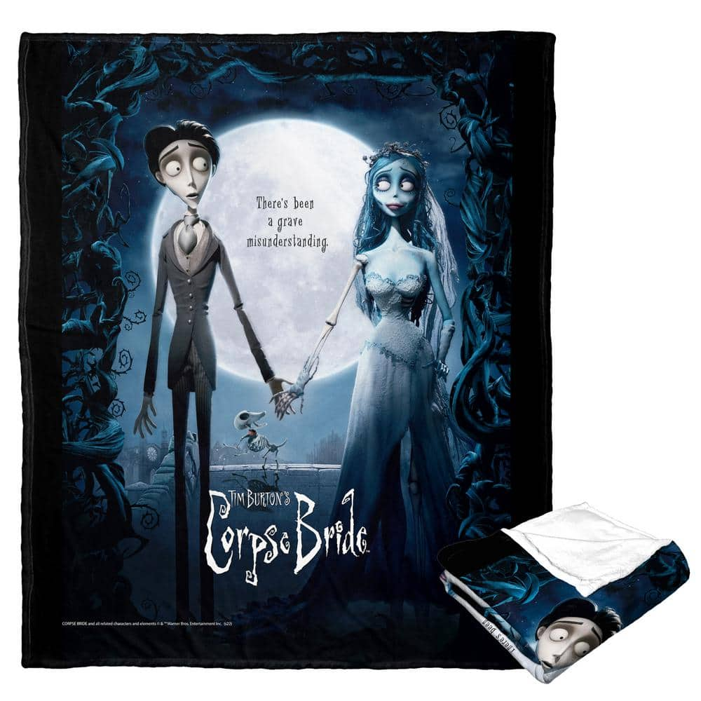 THE NORTHWEST GROUP Corpse Bride Silk Touch Multi-Colored Throw Blanket ...